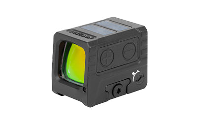 Holosun Technologies AEMS Micro | Green Dot | Enclosed Pistol Sight | 2 MOA Dot and 32 MOA Circle | Anodized Finish | Black | Includes RMSc-AEMS MICRO Adapter Plate