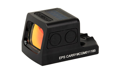 Holosun Technologies EPS Carry MRS | Reflex Sight | Multiple Reticle | 32 MOA Circle | 2 MOA Green Dot | Aluminum Housing | Matte Finish | Black | Solar with Internal Battery
