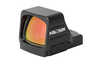 Holosun Technologies 407COMP | Green Dot | Open Pistol Sight | 6 MOA Dot | 1X Magnification | Anodized Finish | Black