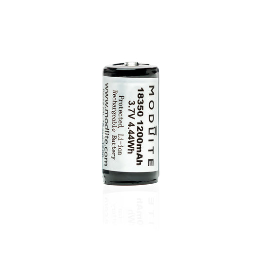 Modlite 18350 1200mAh Protected Cell (2 Pack)
