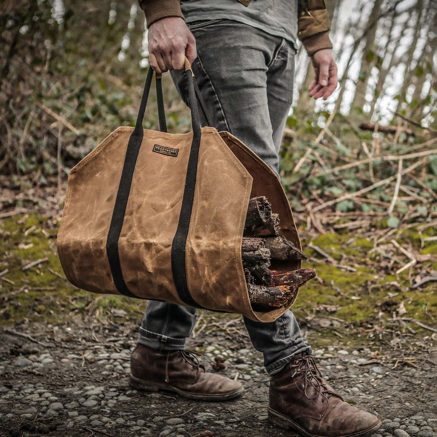Firewood Log Carrier