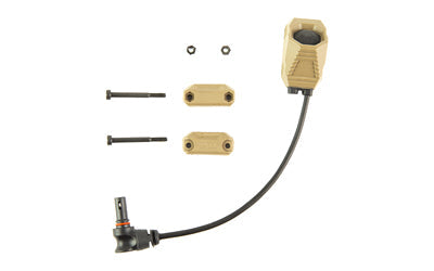 Unity Tactical AXON SL |  Single Button Remote Switch for Streamlight |  4.5" |  Fits Picatinny |  Matte Finish |  Flat Dark Earth