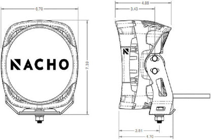 ARB Nacho Grande SAE J581 High Beam PM661