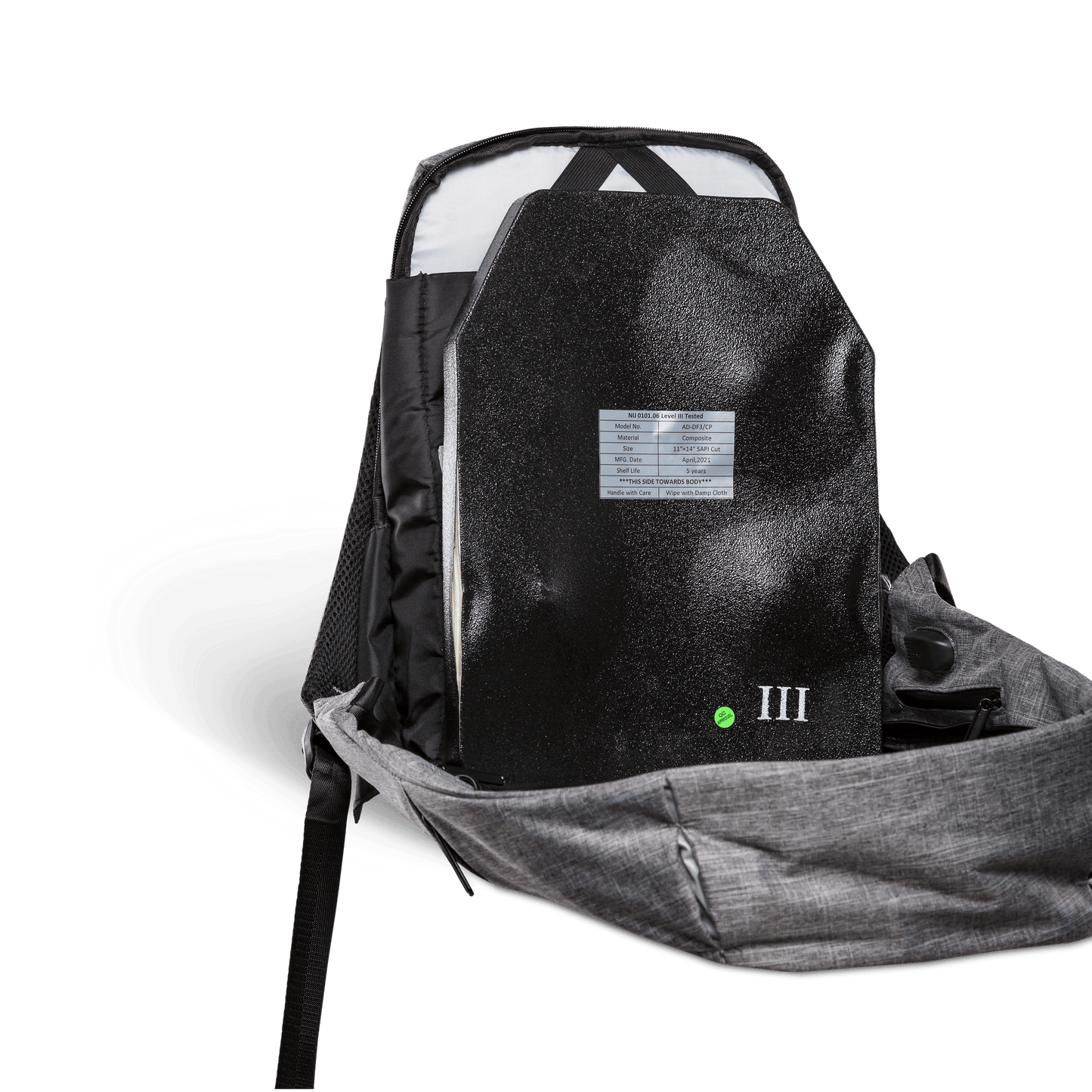 Bulletproof Backpack Insert | Level 3A, 3 and 4 Options
