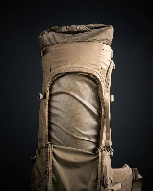 Eberlestock Brute 6500 Pack | 105L Capacity for 10-Day Missions | Pain-Free Heavy Carry System