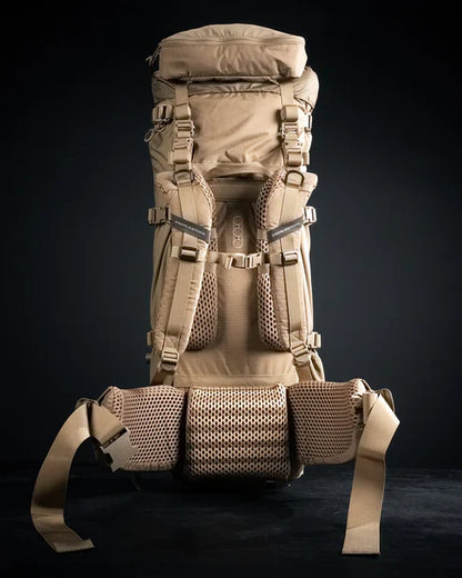 Eberlestock Brute 6500 Pack | 105L Capacity for 10-Day Missions | Pain-Free Heavy Carry System