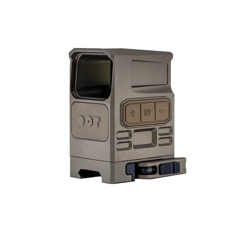 DOT EHS-1 | Holographic Sight 1 MOA / 65 MOA Reticle & Included 2.26" High Mount | Night Vision Ready