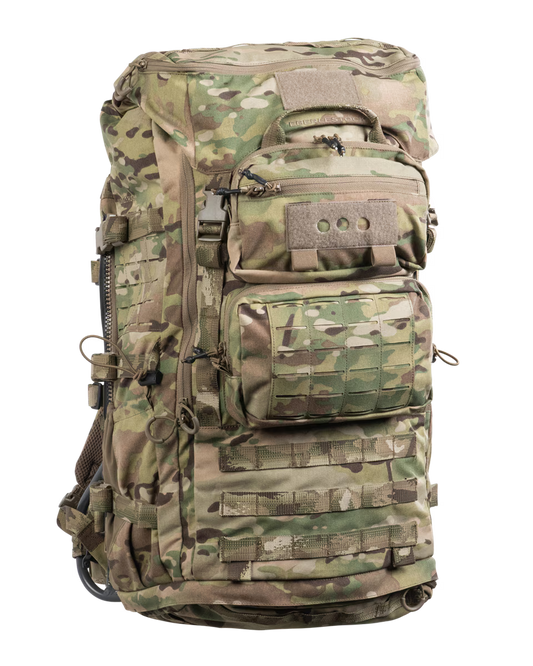 Eberlestock Mission Ruck Pack | Massive 80L Capacity & Radio-Ready Cable Routing | Full Modularity for Custom Gear Attachments