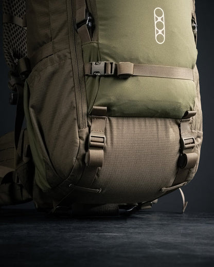 Eberlestock Brute 4500 Hunting Pack | 100+ lb Load-Bearing & Superior Ergonomics | For 2-3 Day Hunts