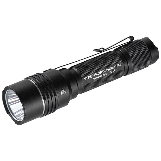 Streamlight ProTac HP-X | w/ 105,000 Candela & 800 Lumens | Multi-Fuel (Rechargeable or CR123A)