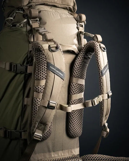 Eberlestock Brute 4500 Hunting Pack | 100+ lb Load-Bearing & Superior Ergonomics | For 2-3 Day Hunts